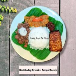 Nasi Gudeg Krecek   Tempe Bacem