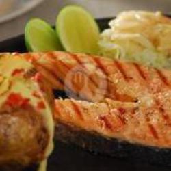 Red Salmon Steak