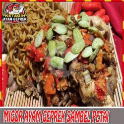 Migor Ayam Geprek Sambel Petai