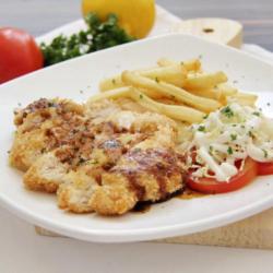 Chicken Katsu Teriyaki Kentang