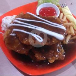 Chicken Katsu Dan French Fries