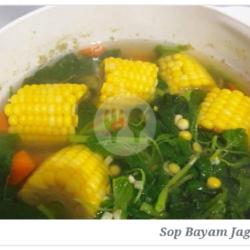 Sop Bayam Jagung