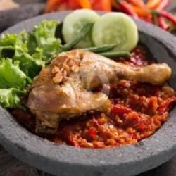 Pecel Ayam Sambal Petir (tanpa Nasi)