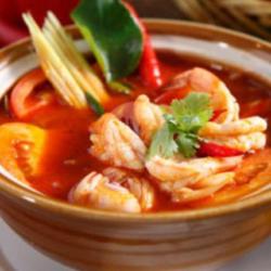 Soup Tom Yam Udang 22 Nasi