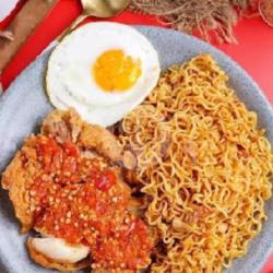 Ayam Geprek Paha Atas/dada Indomie Telur