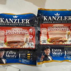 Kanzler Blackpepper Frankfurter 300gr