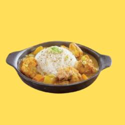 Japanese Curry Rice Chicken Karage