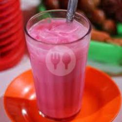 Susu Sirup Strawberry(panas/es)