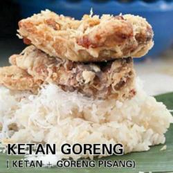 Ketan Goreng Pisang ( Katan Goreng )