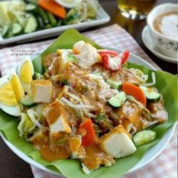 Gado Gado Sayur Mentah