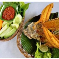 Ikan Gurami Terbang Goreng Tepung