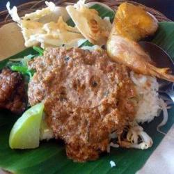 Nasi Pecel Ayam Goreng Istimewa