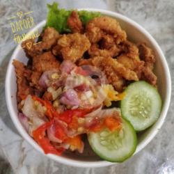 Kulit Crispy Sambal Matah