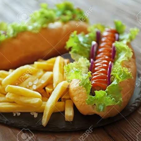 Paket Hemat Hotdog + French Fries