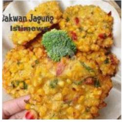 1 Porsi Pergedel Jagung (bakwan Jagung)