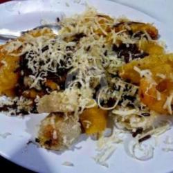 Pisang Owol Keju Coklat