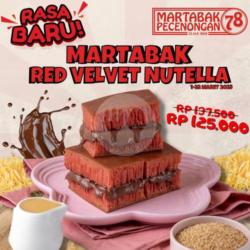 Martabak Red Velvet Nutella
