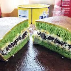 Green Pandan Keju Coklat