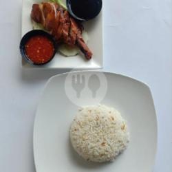 Nasi Bawang   Bebek Panggang