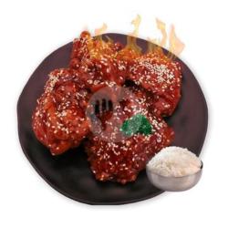 Paket Crispy Chicken Korean Buldak Ol