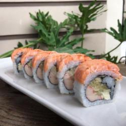 Salmon Aburi Roll(6pc)