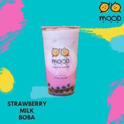 Strawberry Boba (medium Cup)