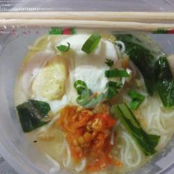 Misoa Kuah   Telor / Bakso