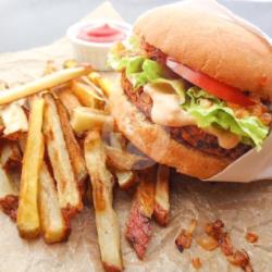 Burger And Fries