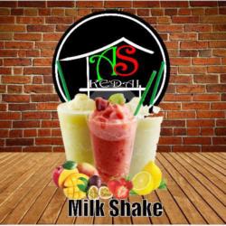 Milk Shake Coklat   Toping