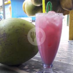 Es Kelapa Sirup   Susu