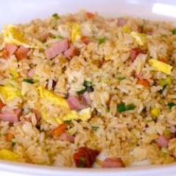 Nasi Goreng Ham  Telur Ceplok