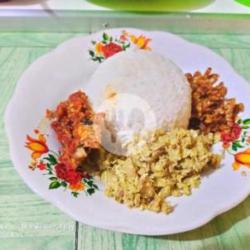 Nasi Megono Paket Ikan Tongkol Pedas ( Balado )