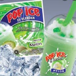 Pop Ice Melon Topping Cincau Keju