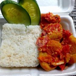 Nasi Geprek Nugget