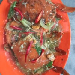 Kepiting Telor Saos Tiram 1 Ekor ( 3 Ons )