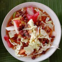 Asinan Buah Sayur Kol Toge Timun