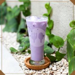 Ice Violet Taro Milk Chesse