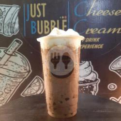 Just Bubble Coklat Swiss Cheese Cream Ukuran Large