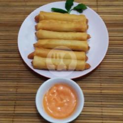 Pangsit Goreng Sosis