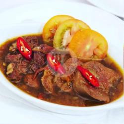 Semur Lidah   Nasi Putih