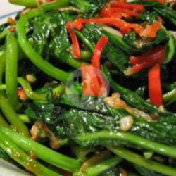 Tumis Kangkung Pedas ( Non Terasi )