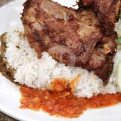 Nasi Penyetan Bebek Tempe