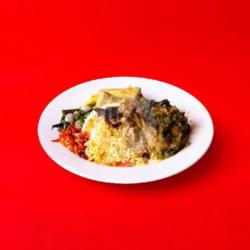 Paket Nasi Ayam Cabe Ijo
