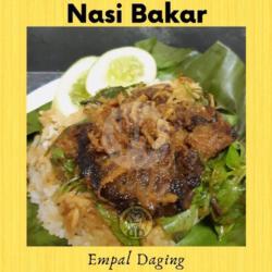 Nasi Bakar Empal Daging