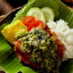 Ayam Penyet Sambal Ijo