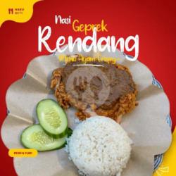 Nasi Ayam Crispy Rendang Naku