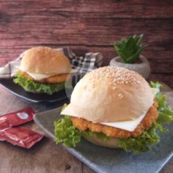 Chicken Burger Petty Keju