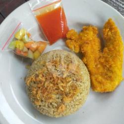 Nasi Kebuli Chicken Katsu