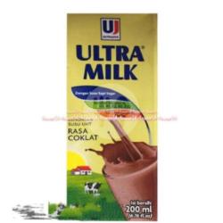 Susu Ultra Milk Rasa Coklat Dingin