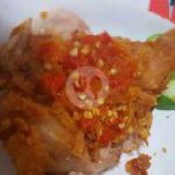 Geprek Ala Carte 1 (paha Bawah Crispy / Sayap Crispy)